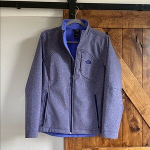 The North Face women’s Heathered Purple Jacket
